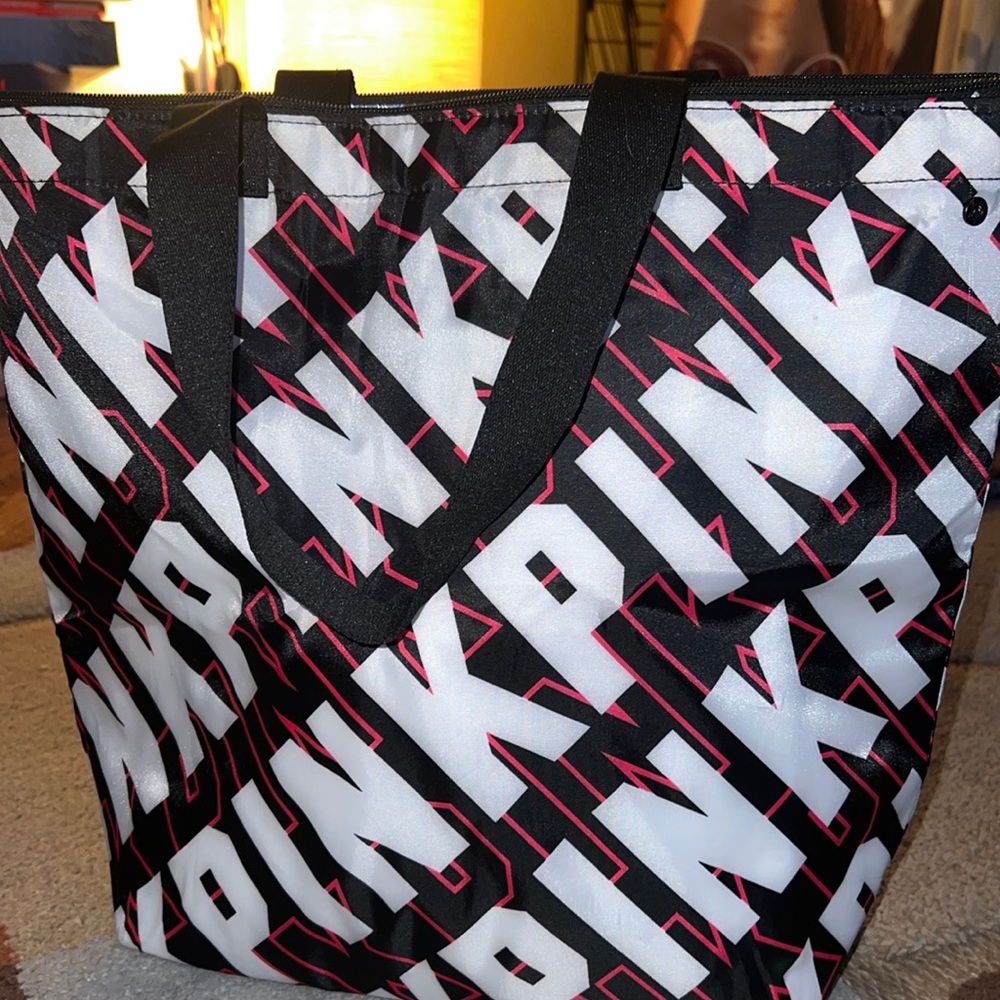 PINK BEACH COOLER BAG